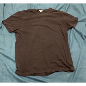 Standard James Perse Mens Crew Neck T-Shirt Charcoal Grey Size 4 Made in USA